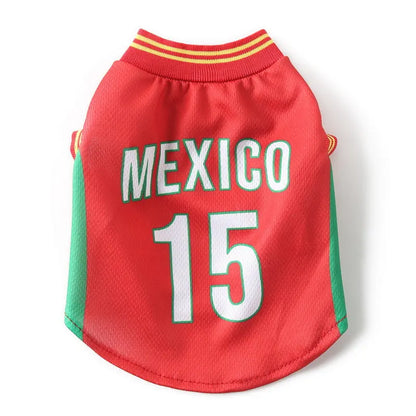 Pet Dog Jersey Costume