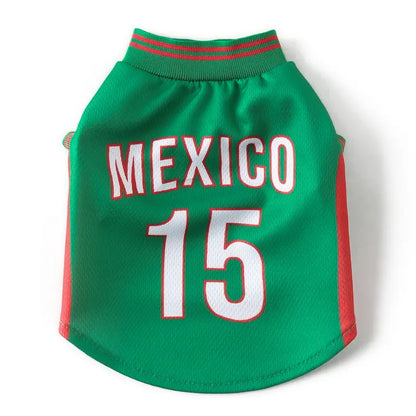 Pet Dog Jersey Costume