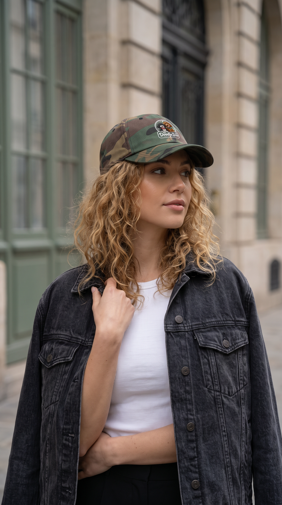 The Doodle Duo - Maple Park Edition - Dad hat (White Logo)