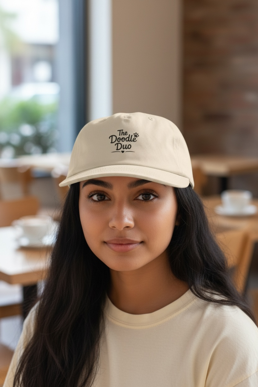 The Doodle Duo - Signature Logo - Surf cap