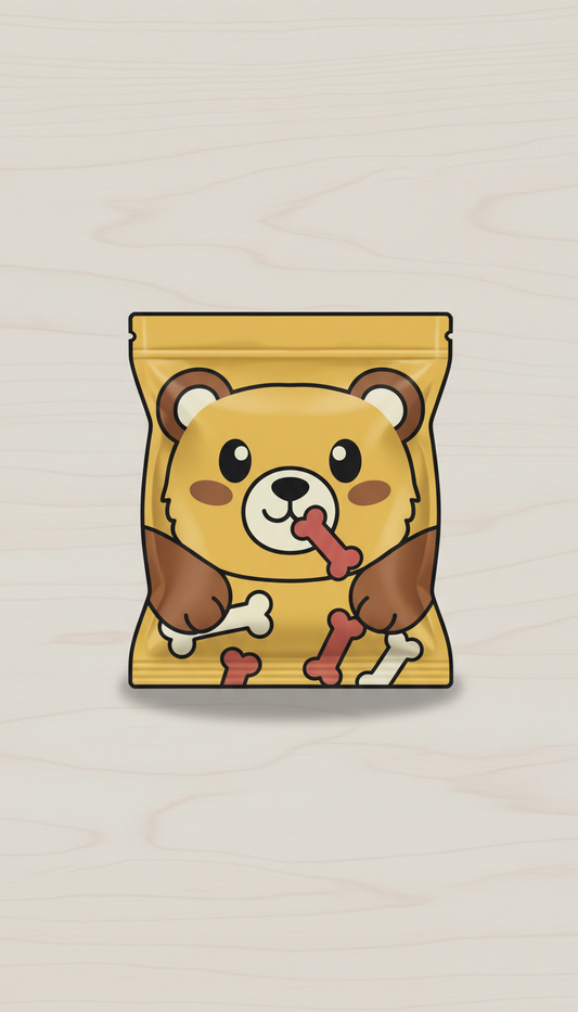 Snack Pouch With Magnetic Closure