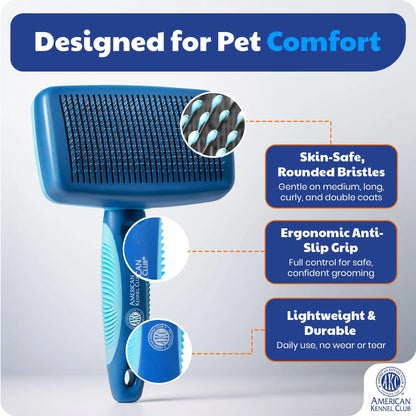 Self-Cleaning Slicker Brush for Dogs & Cats