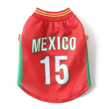 Pet Dog Jersey Costume